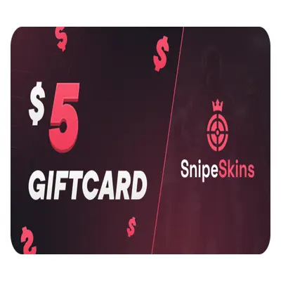 SnipeSkins $5 Gift Card