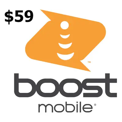 Boost Mobile $59 Mobile Top-up US