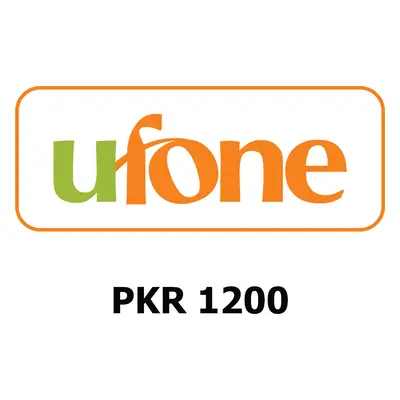 Ufone 1200 PKR Mobile Top-up PK