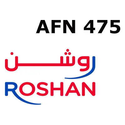 Roshan 475 AFN Mobile Top-up AF