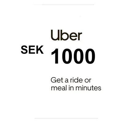 Uber 1000 SEK Voucher SE