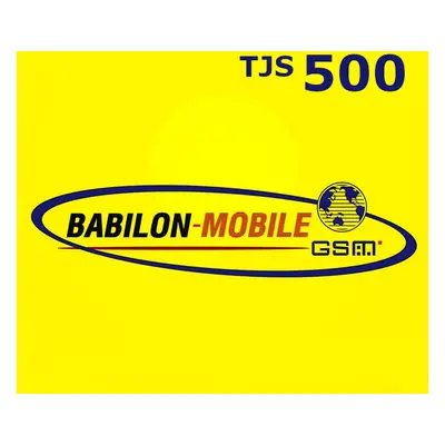 BabilonMobile 500 TJS Mobile Top-up TJ