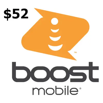 Boost Mobile $52 Mobile Top-up US