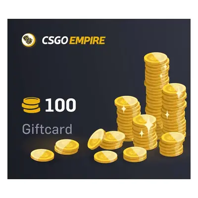 CSGOEmpire 100 Coin Gift Card