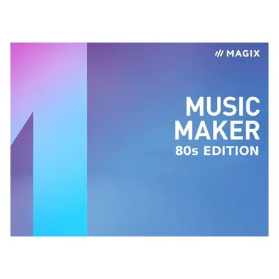 MAGIX Music Maker 80s Edition CD Key