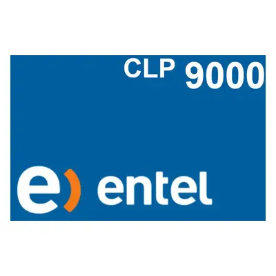 Entel 9000 CLP Mobile Top-up CL