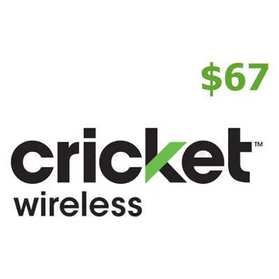 Cricket $67 Mobile Top-up US