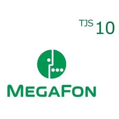 Megafon 10 TJS Mobile Top-up TJ