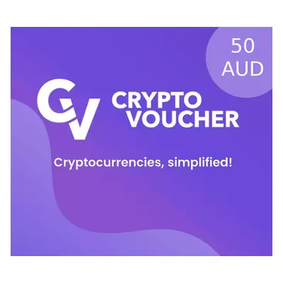 Crypto Voucher Bitcoin (BTC) 50 AUD AU Key