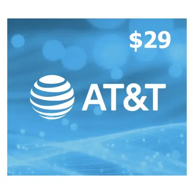 AT&T $29 Mobile Top-up US