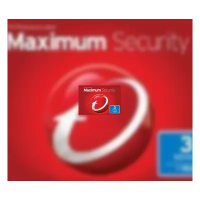 Trend Micro Maximum Security (2 Years / 1 Device)