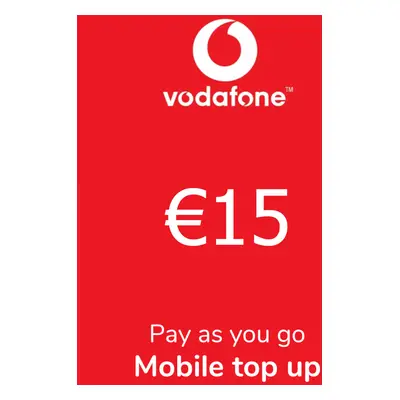 Vodafone €15 Mobile Top-up ES