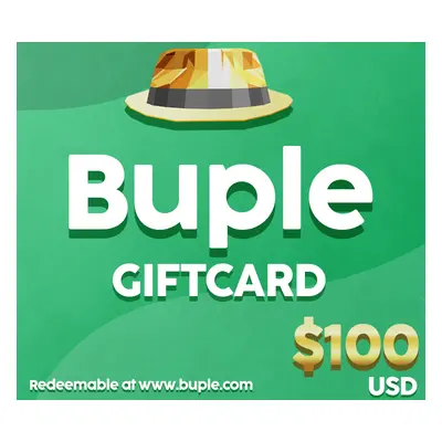 Buple $100 Gift Card