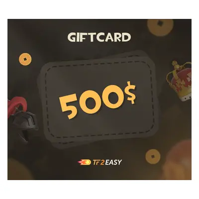 TF2Easy $500 Coins Gift Card