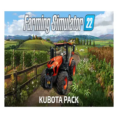 Farming Simulator 22 - Kubota Pack DLC Steam CD Key