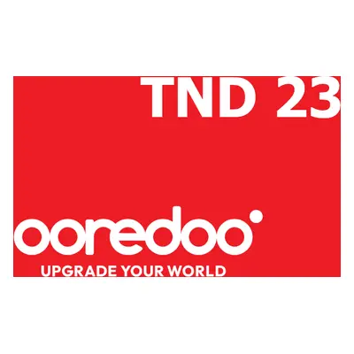 Ooredoo 23 TND Mobile Top-up TN