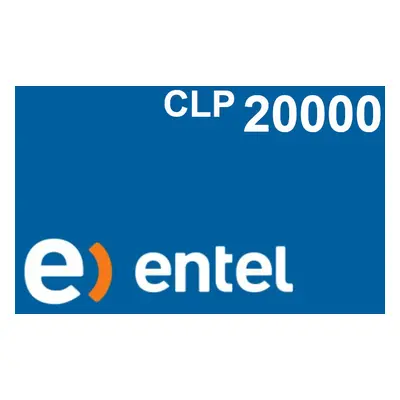 Entel 20000 CLP Mobile Top-up CL