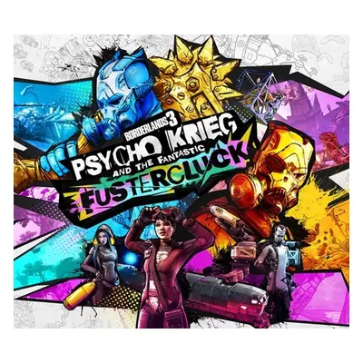 Borderlands 3 - Psycho Krieg and the Fantastic Fustercluck DLC EU Epic Games CD Key