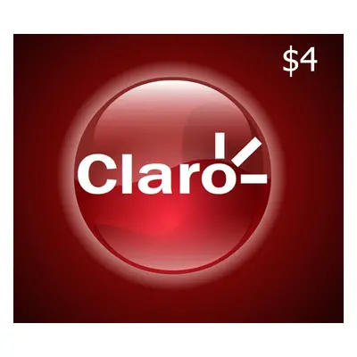 Claro $4 Mobile Top-up PR