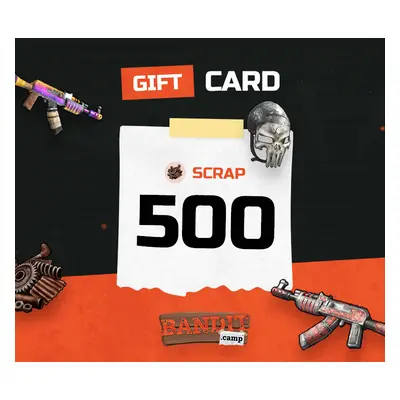 bandit.camp 500 Scrap Gift Card