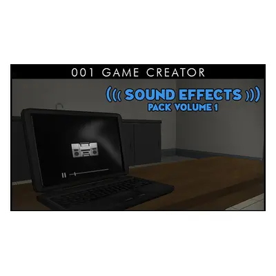 001 Game Creator - Sound Effects Pack Volume 1 DLC Steam CD Key