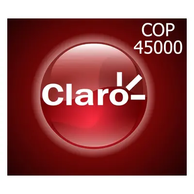 Claro 45000 COP Mobile Top-up CO