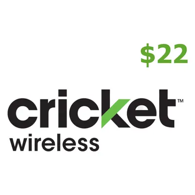 Cricket $22 Mobile Top-up US