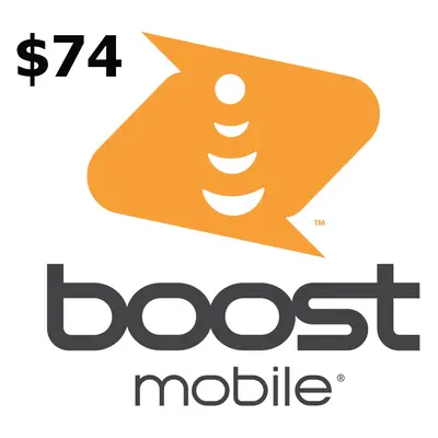 Boost Mobile $74 Mobile Top-up US