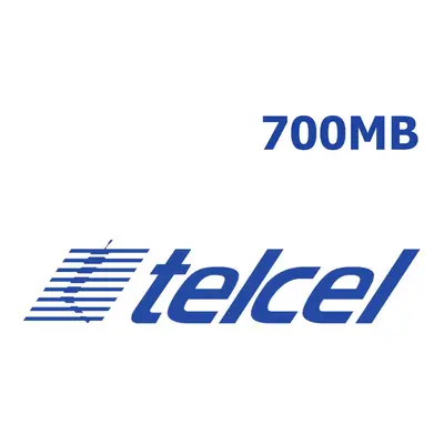 Telcel 700MB Data Mobile Top-up MX