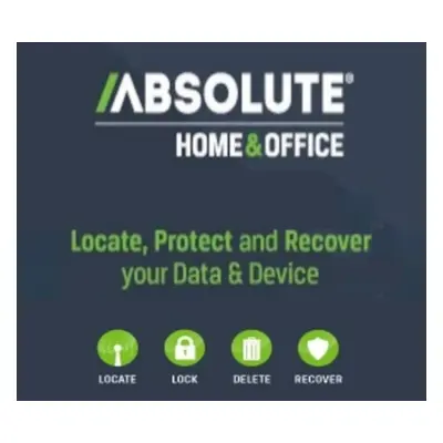 Absolute Standard Home & Office (Locate, Protect and Recover your Data & Device) Key (1 Year / 1