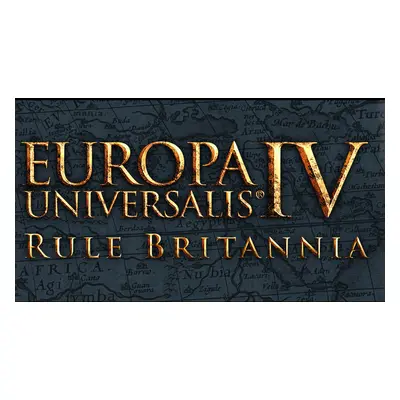 Europa Universalis IV - Rule Britannia DLC RU VPN Activated Steam CD Key