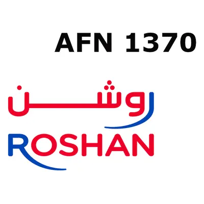 Roshan 1370 AFN Mobile Top-up AF