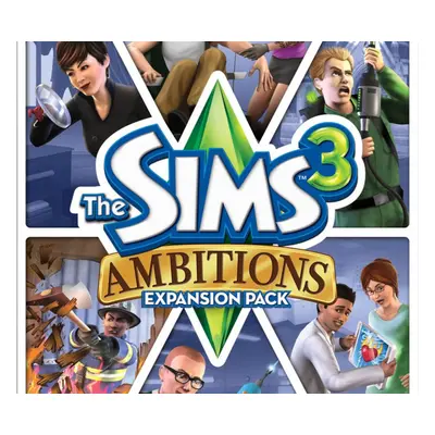 The Sims 3 + Ambitions Expansion Pack DLC Origin CD Key