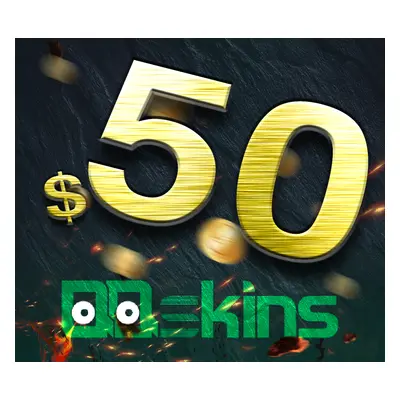 QQSkins $50 Wallet Card