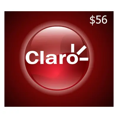 Claro $56 Mobile Top-up PR