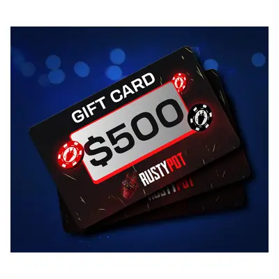 RustyPot $500 Grub Bucks Giftcard