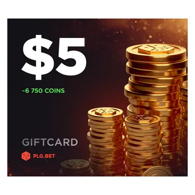 PLG.BET $5 Gift Card