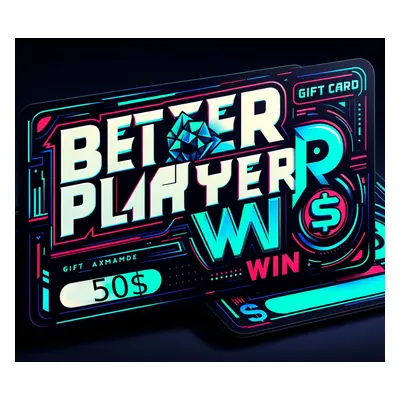 BetterPlayerWin 50 Coins Gift Card