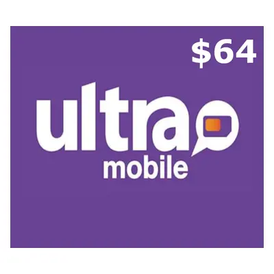 Ultra Mobile $64 Mobile Top-up US