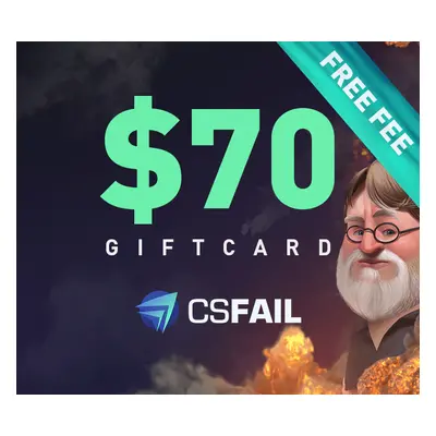 CS fail $70 Gift Card