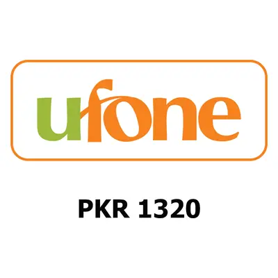 Ufone 1320 PKR Mobile Top-up PK