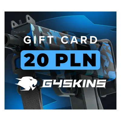 G4Skins.com Gift Card 20 PLN