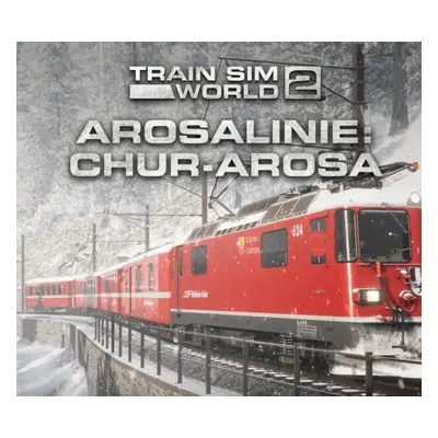 Train Sim World 2 - Arosalinie: Chur - Arosa Route Add-On DLC Steam Altergift