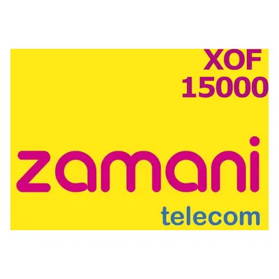 Zamani Telecom 15000 XOF Mobile Top-up NE