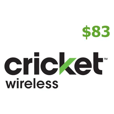 Cricket $83 Mobile Top-up US