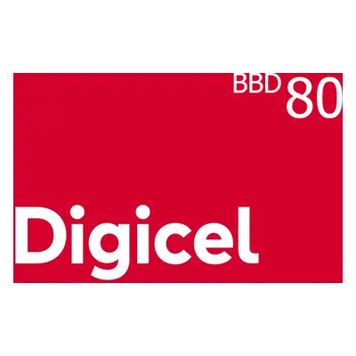 Digicel Bds$80 Mobile Top-up BB