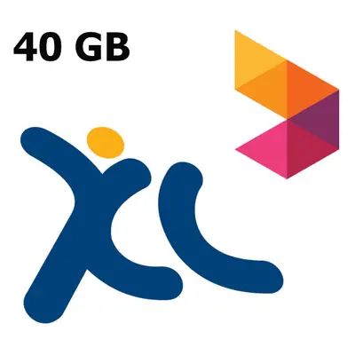 XL 40 GB Data Mobile Top-up ID (Valid for 30 hours)