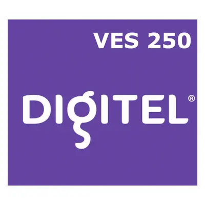 Digitel 250 VES Mobile Top-up VE