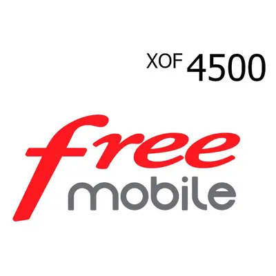 Free 4500 XOF Mobile Top-up SN