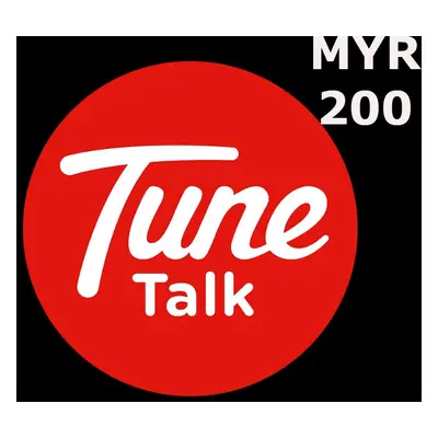 TuneTalk 200 MYR Mobile Top-up MY